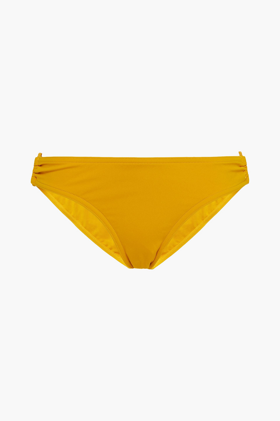 Zimmermann Separates Sculpt Link Low-rise Bikini Briefs In Marigold