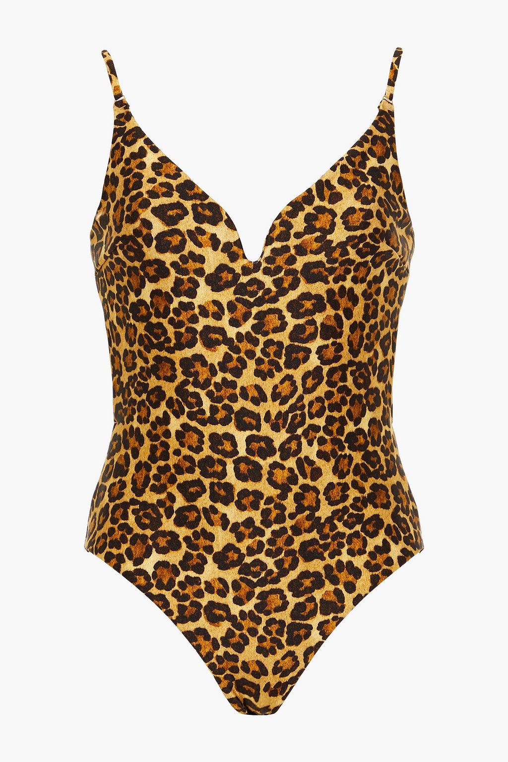 ZIMMERMANN Cutout leopard-print swimsuit | THE OUTNET