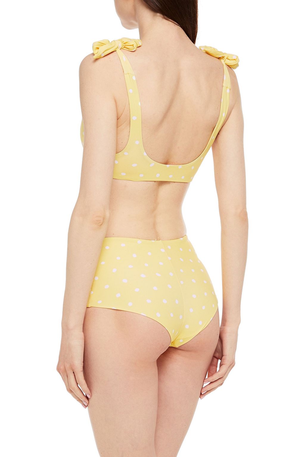 EBERJEY Polka-dot bikini top