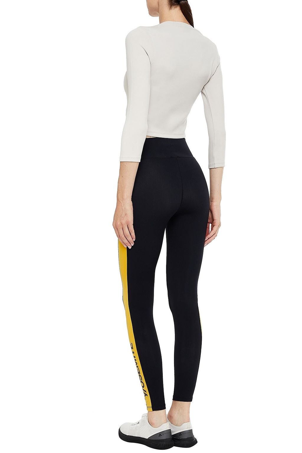 Y/OSEMITE Cropped stretch-jersey top
