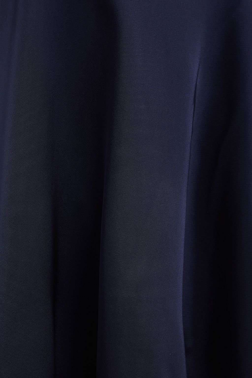HELMUT LANG Asymmetric draped satin skirt