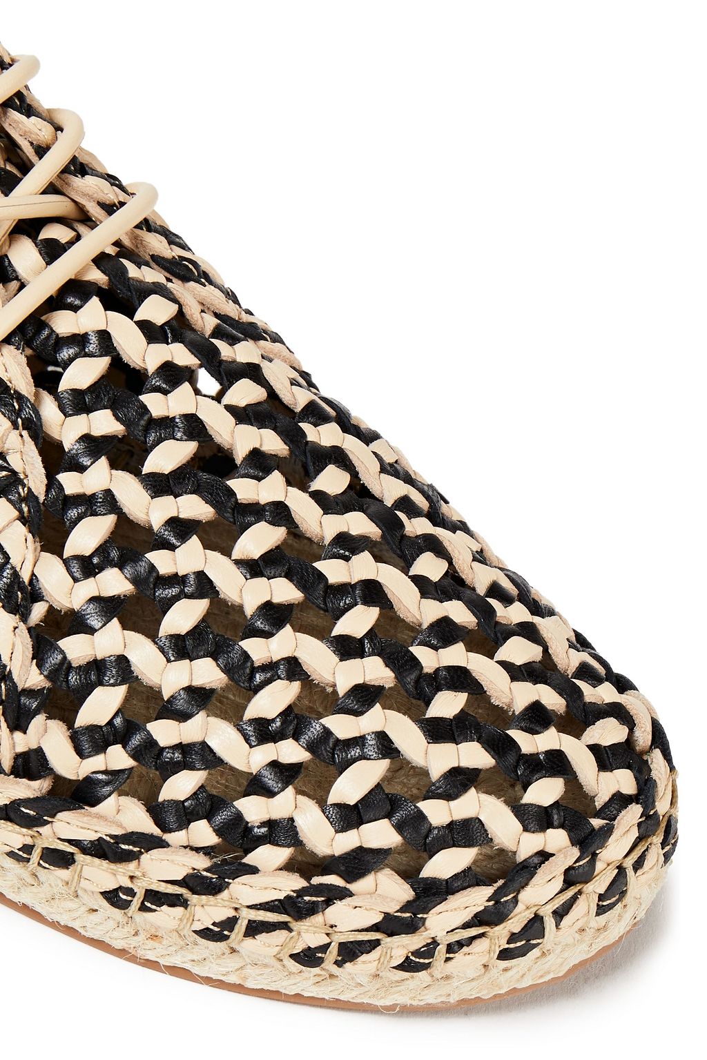 ZIMMERMANN Braided leather espadrilles