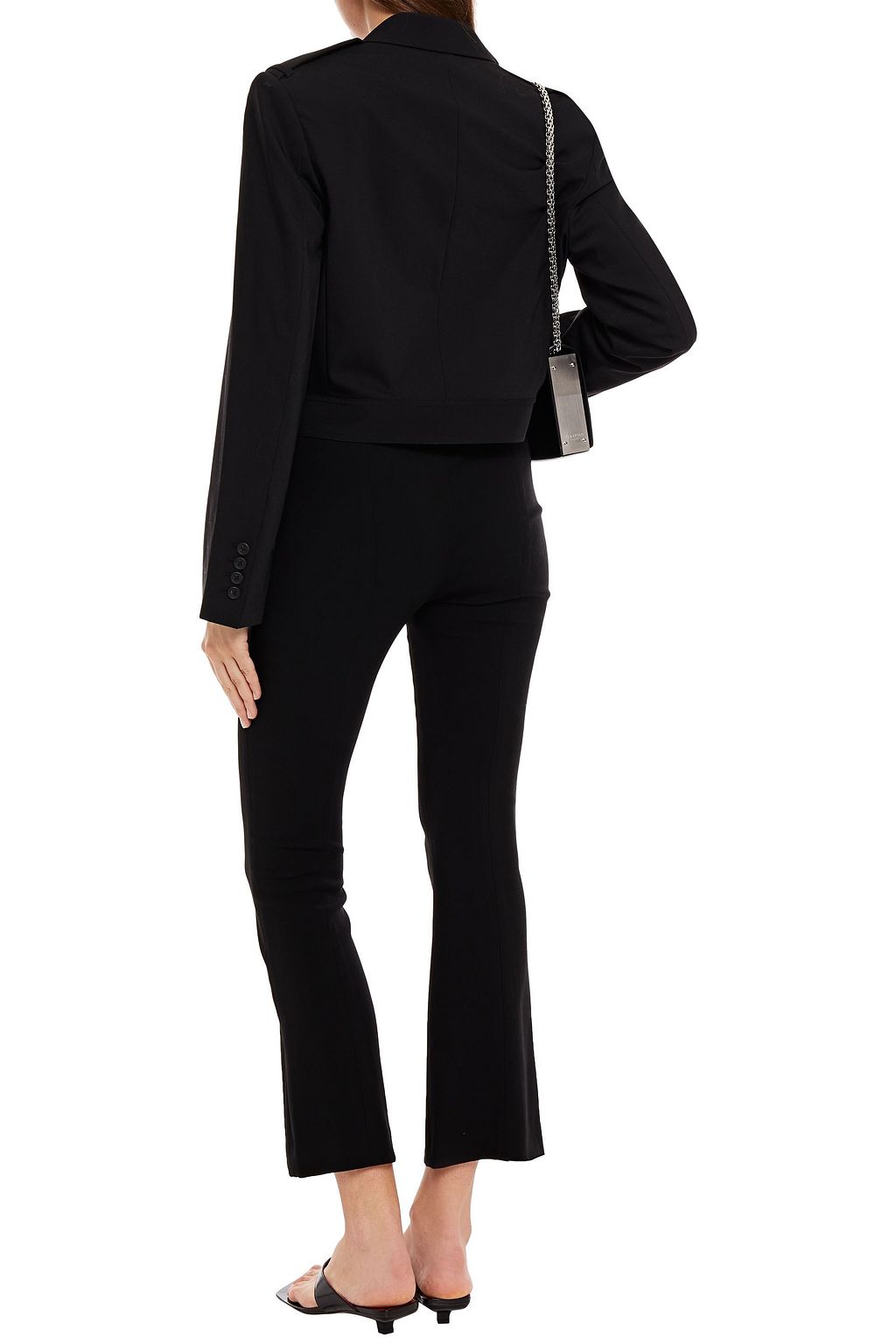 HELMUT LANG Double-breasted wool-blend jacket