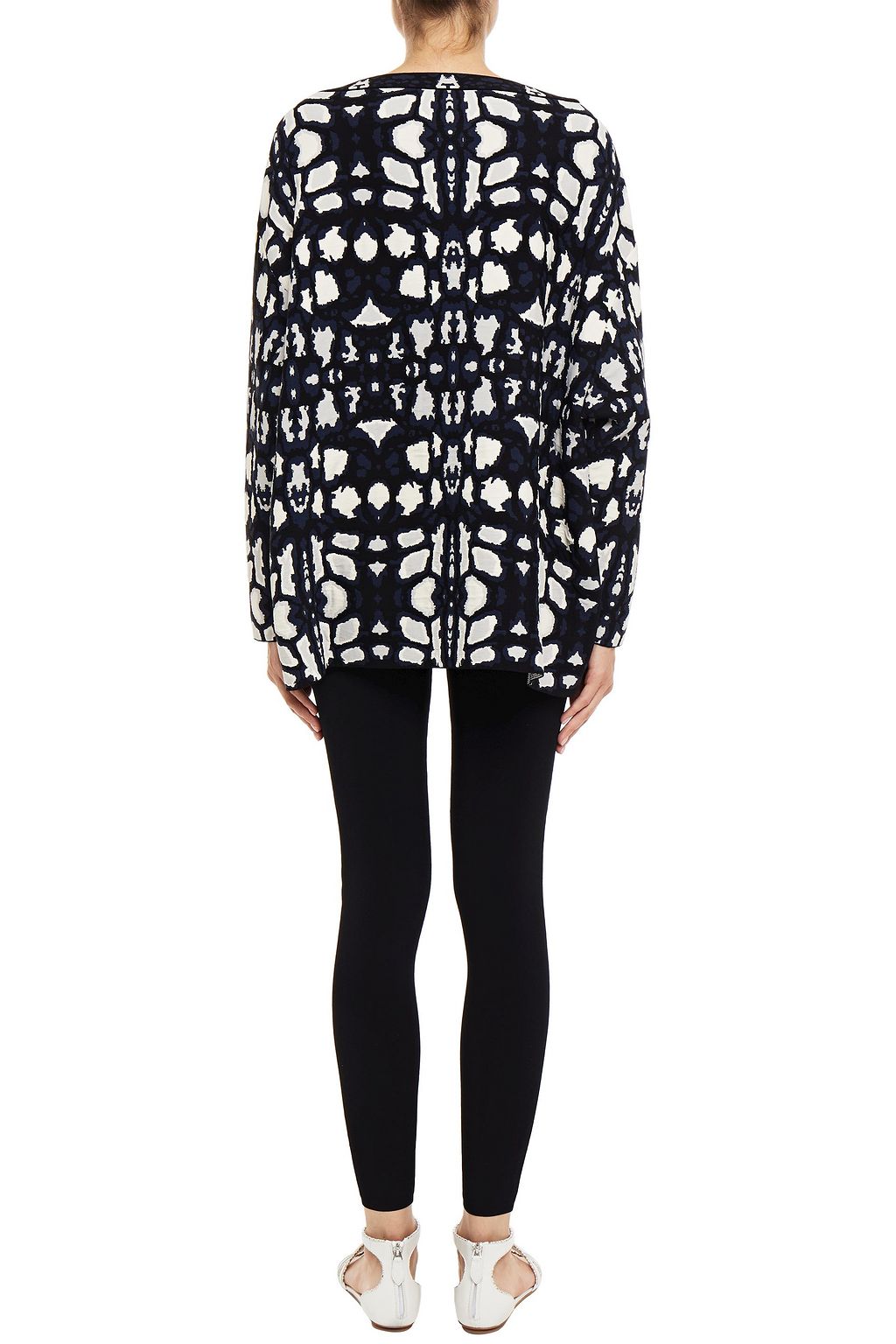 ALAÏA Jacquard-knit sweater