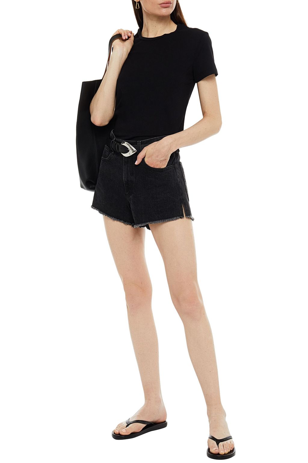 STATESIDE Supima cotton-jersey T-shirt