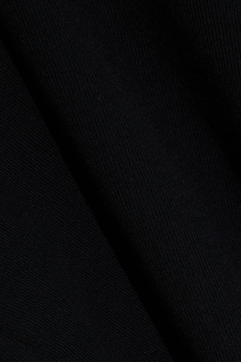 ROSETTA GETTY Ribbed cotton-jersey turtleneck top