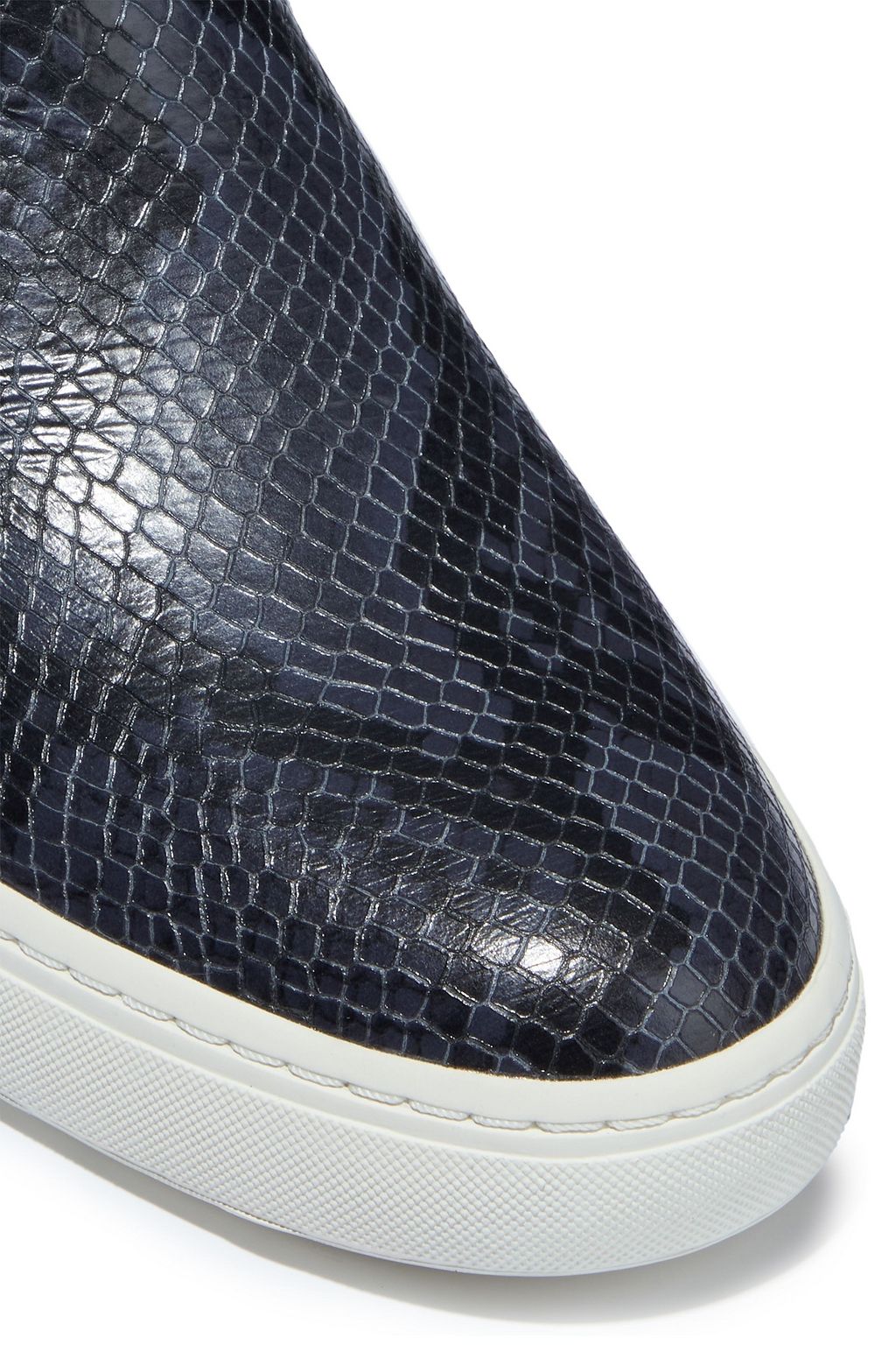 VINCE. Newlyn suede high-top slip-on sneakers