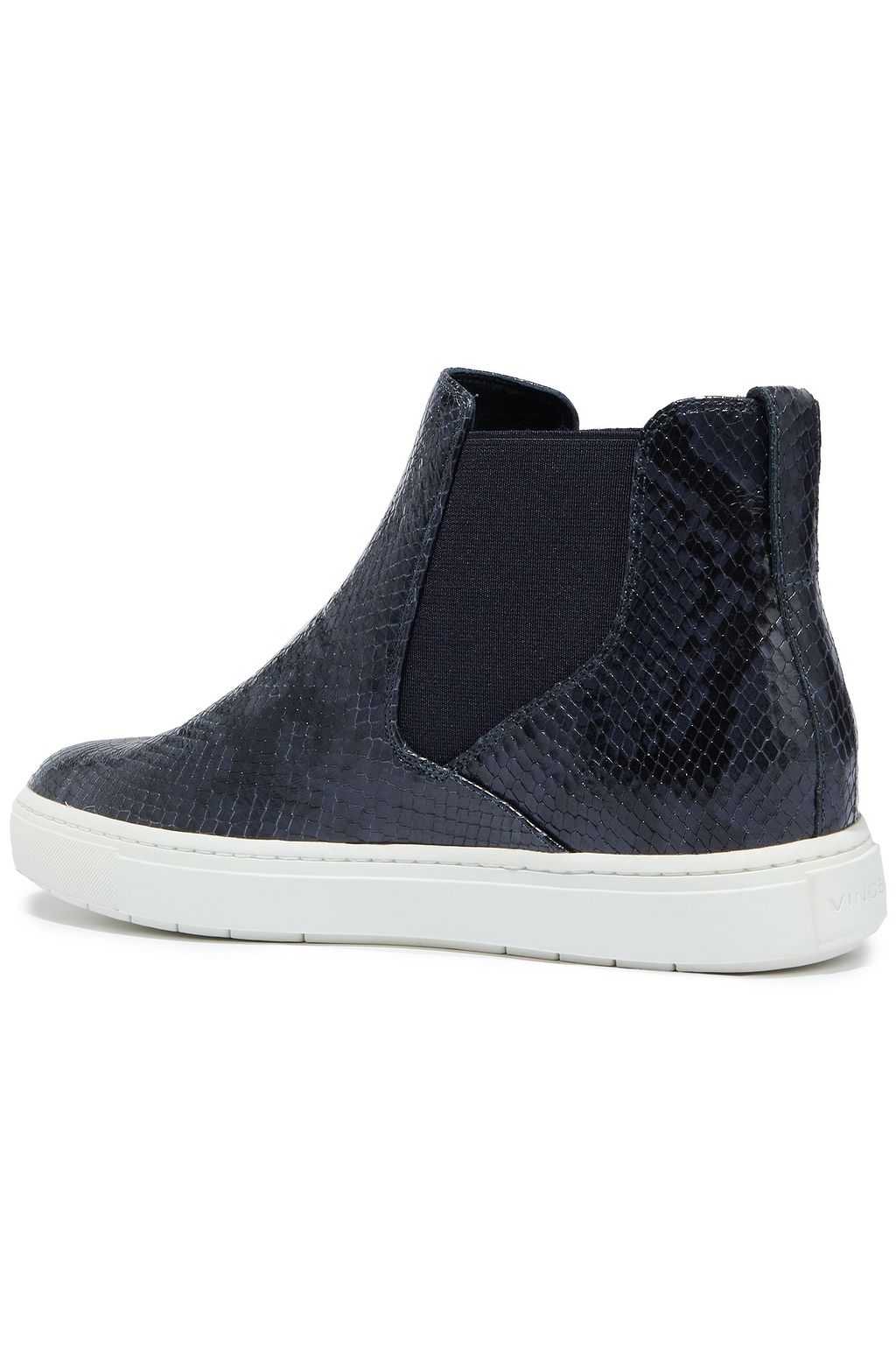 VINCE. Newlyn suede high-top slip-on sneakers