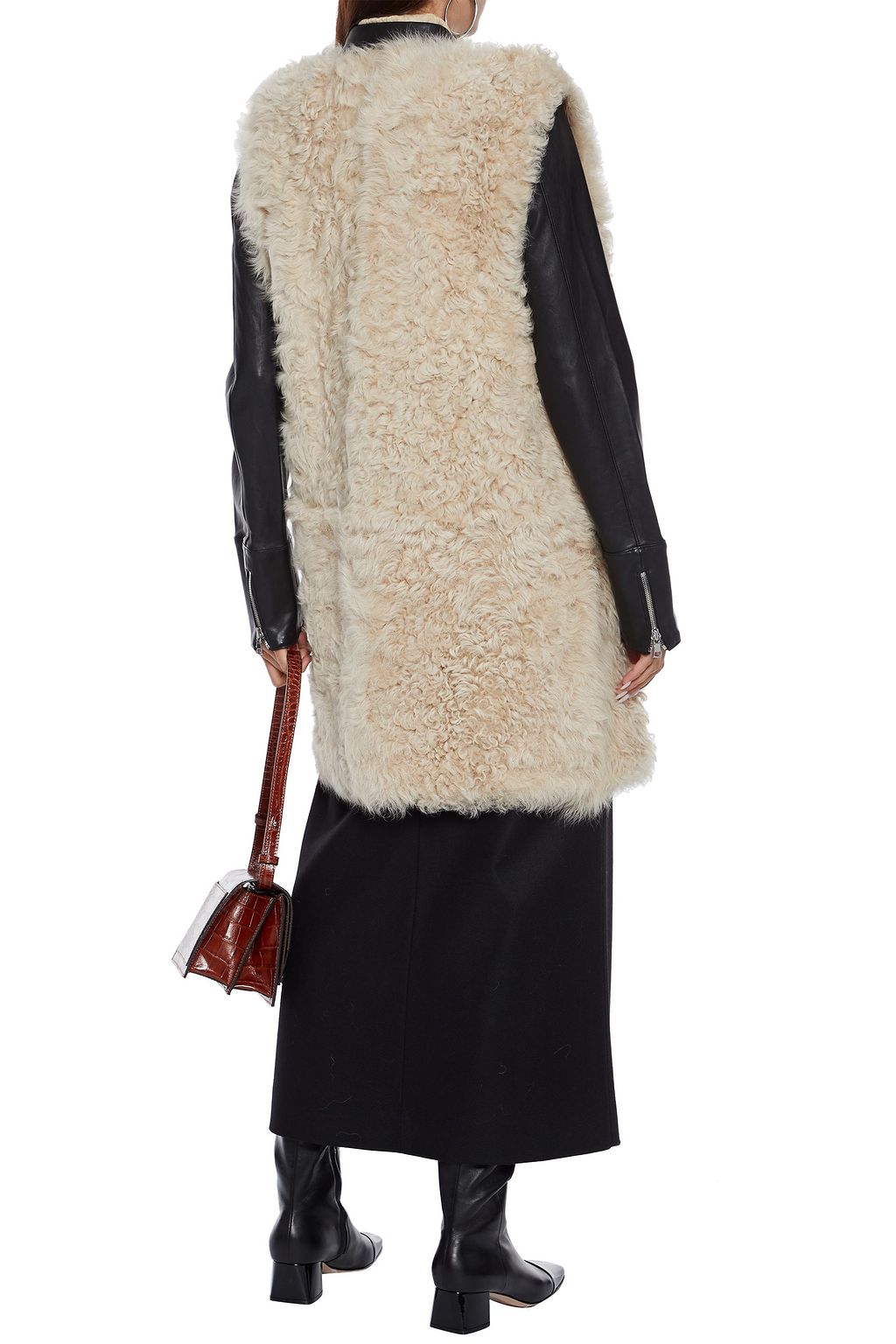 YVES SALOMON Reversible shearling vest