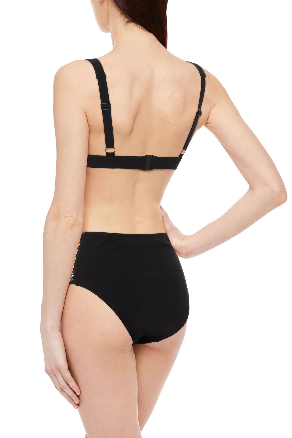 ZIMMERMANN Carnaby embroidered triangle bikini
