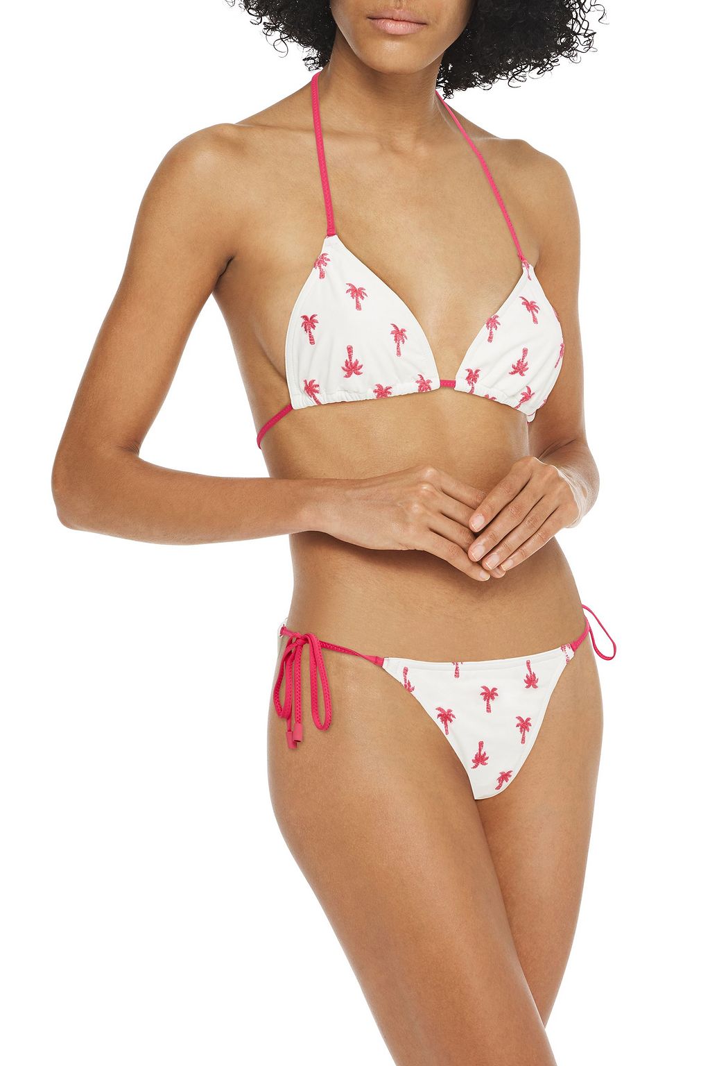 ZIMMERMANN Fiesta embroidered triangle bikini