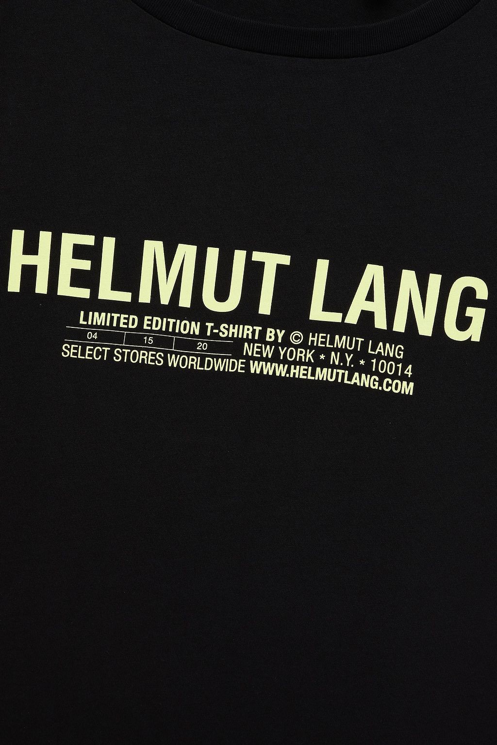 HELMUT LANG Printed cotton-jersey T-shirt