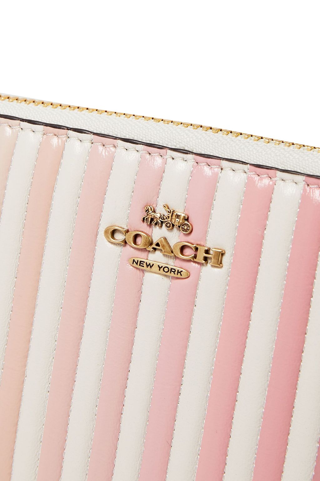 COACH Quilted dégradé leather wallet