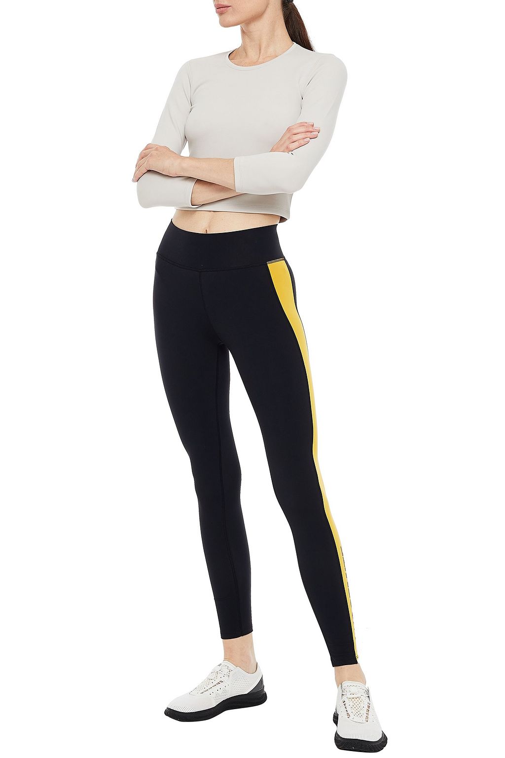 Y/OSEMITE Striped stretch leggings
