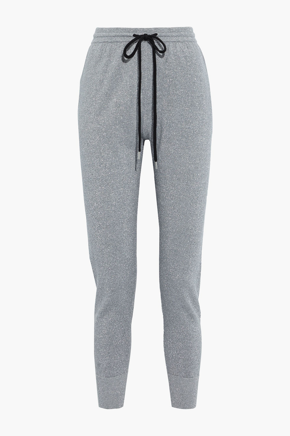 Markus Lupfer Metallic cotton-blend track pants