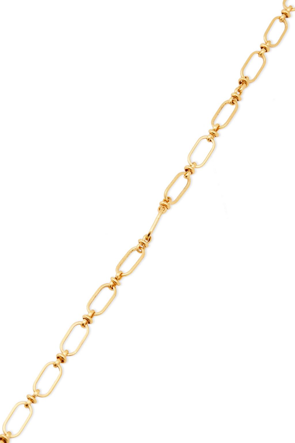 ELIZABETH COLE 24 KT. vergoldete Kette mit Kunstperlen und Muscheln