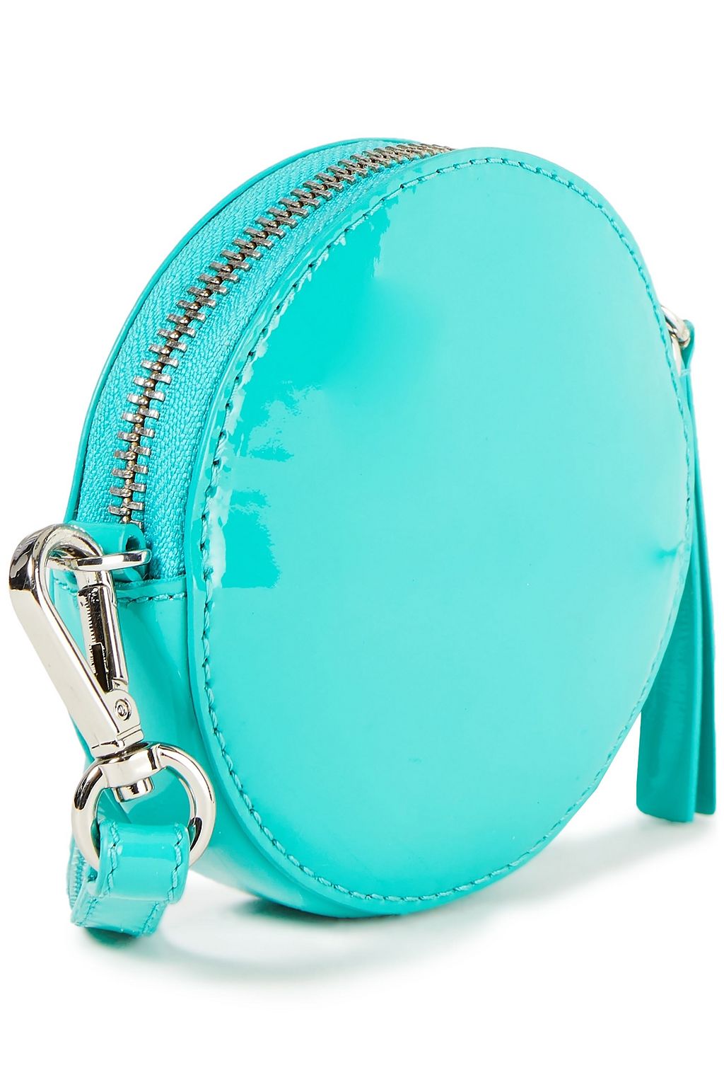 MSGM Patent-leather shoulder bag