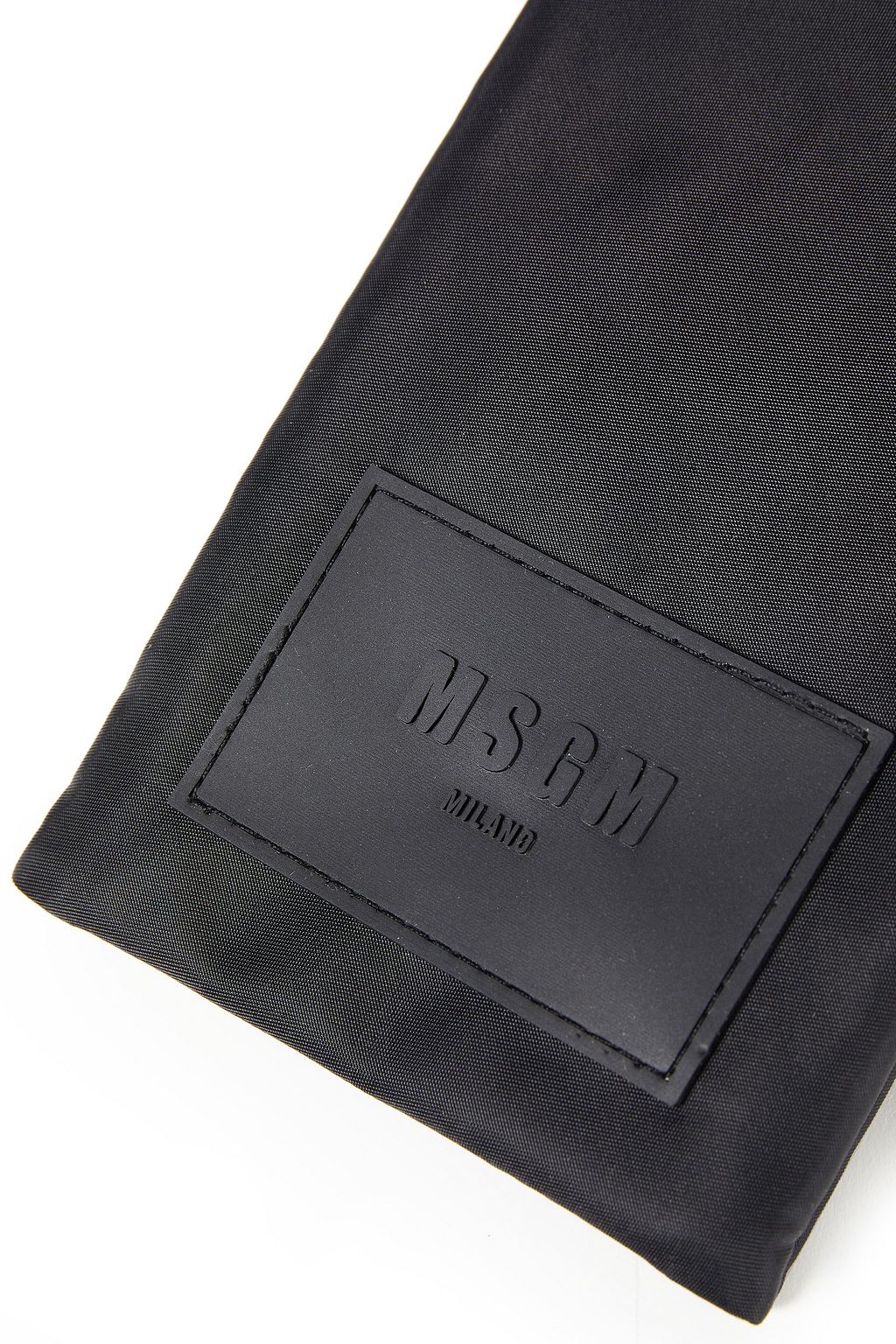 MSGM Logo-appliquéd shell wallet