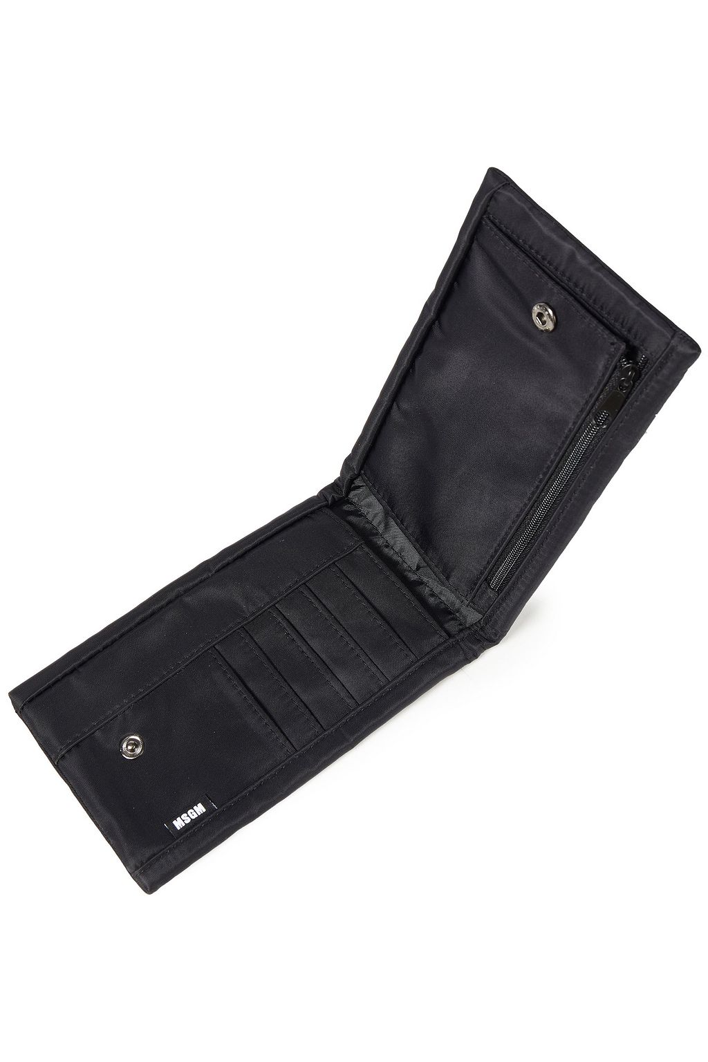 MSGM Logo-appliquéd shell wallet