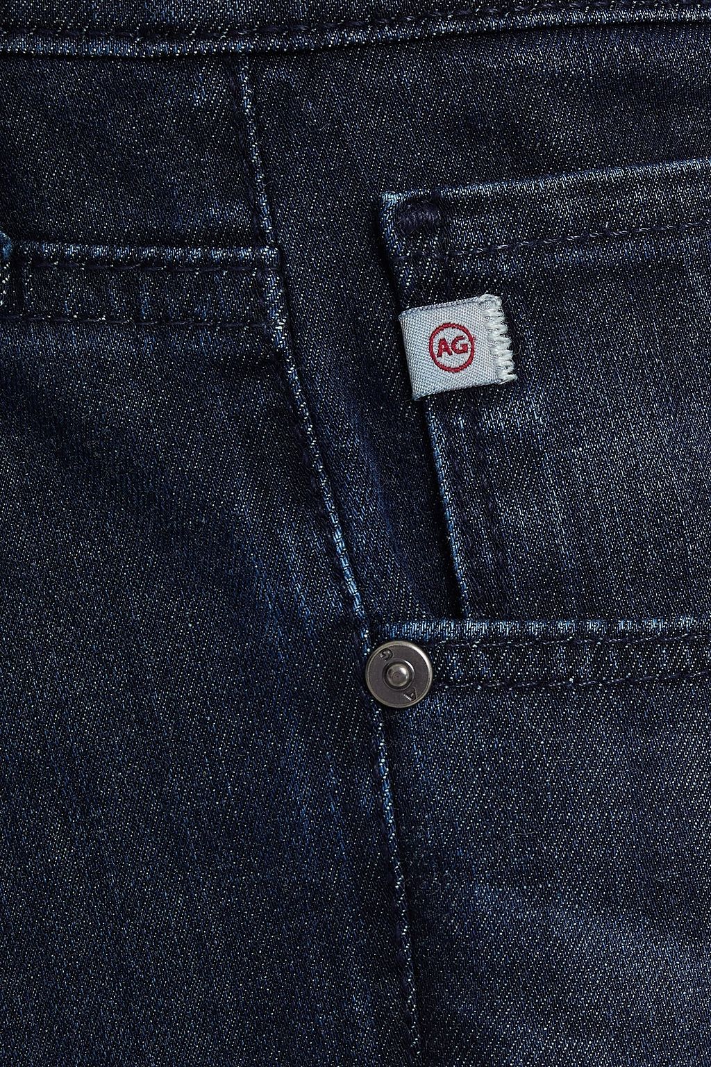 AG JEANS Mid-rise slim-leg jeans