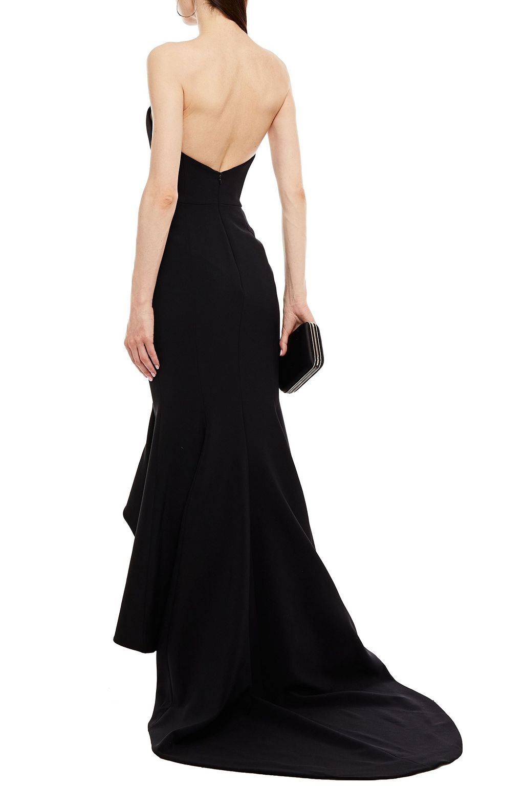 ALEXANDRE VAUTHIER Strapless fluted crepe gown