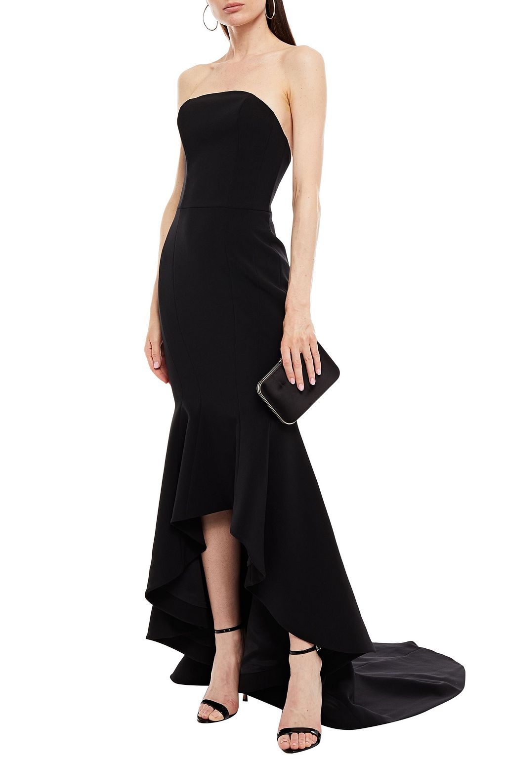 ALEXANDRE VAUTHIER Strapless fluted crepe gown