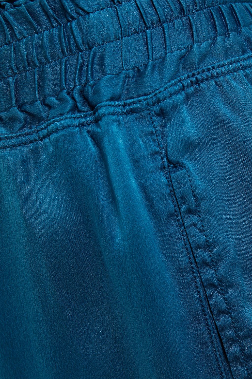 CLU Silk crepe de chine wide-leg pants