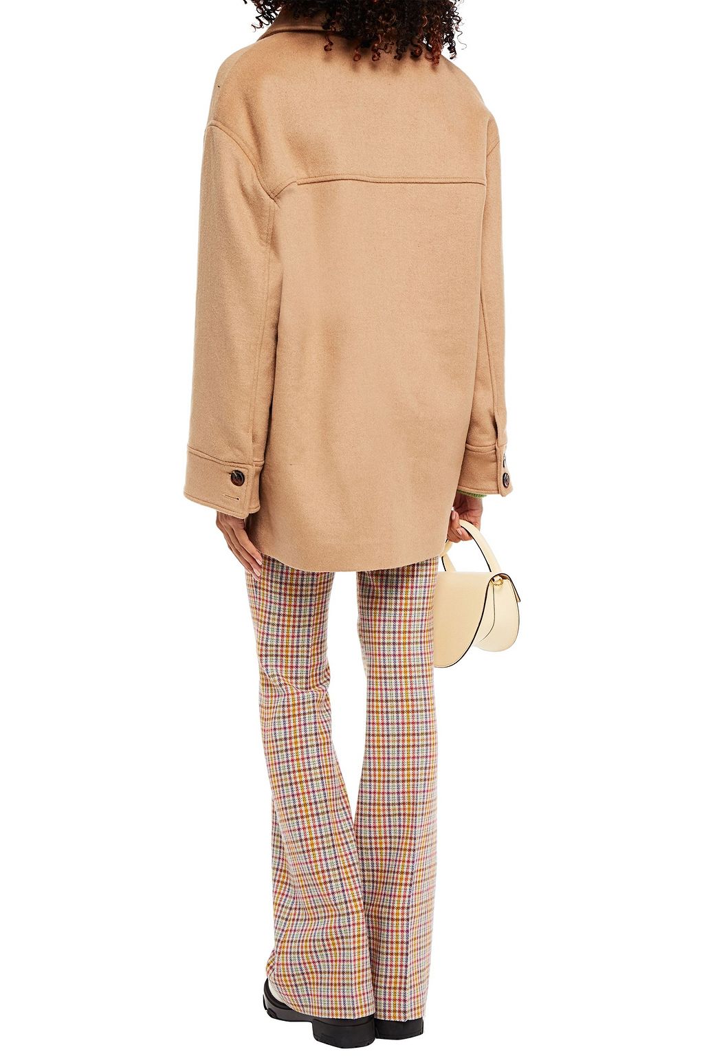 SAMSØE Φ SAMSØE Wool-blend felt jacket