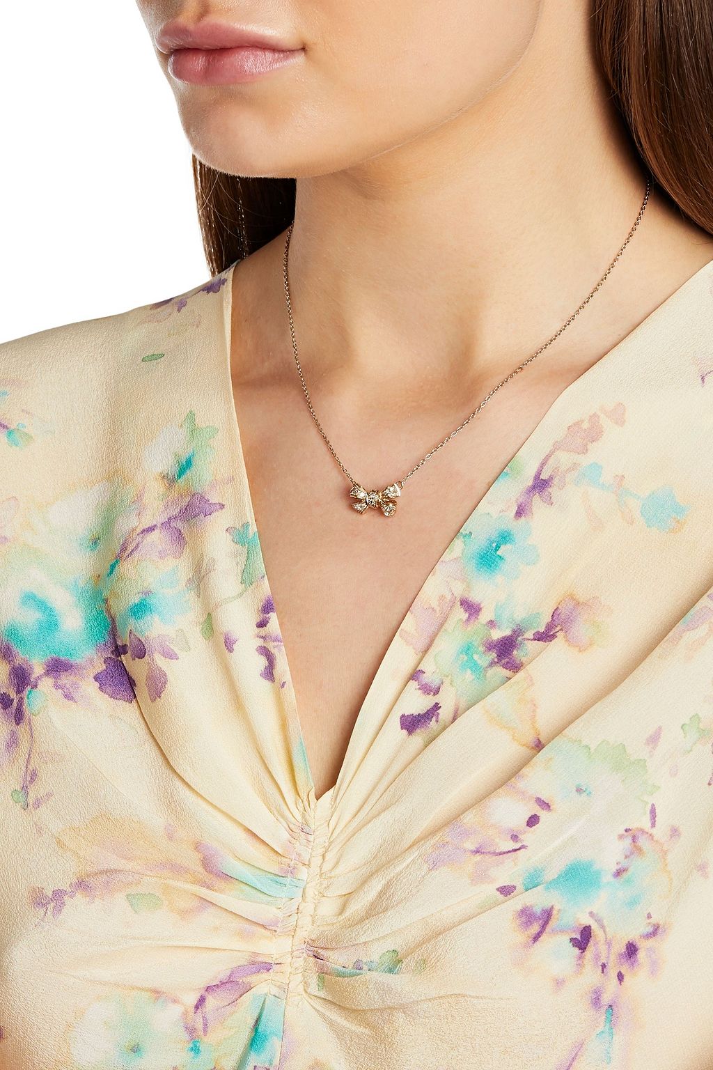 POMELLATO 18-karat gold diamond necklace
