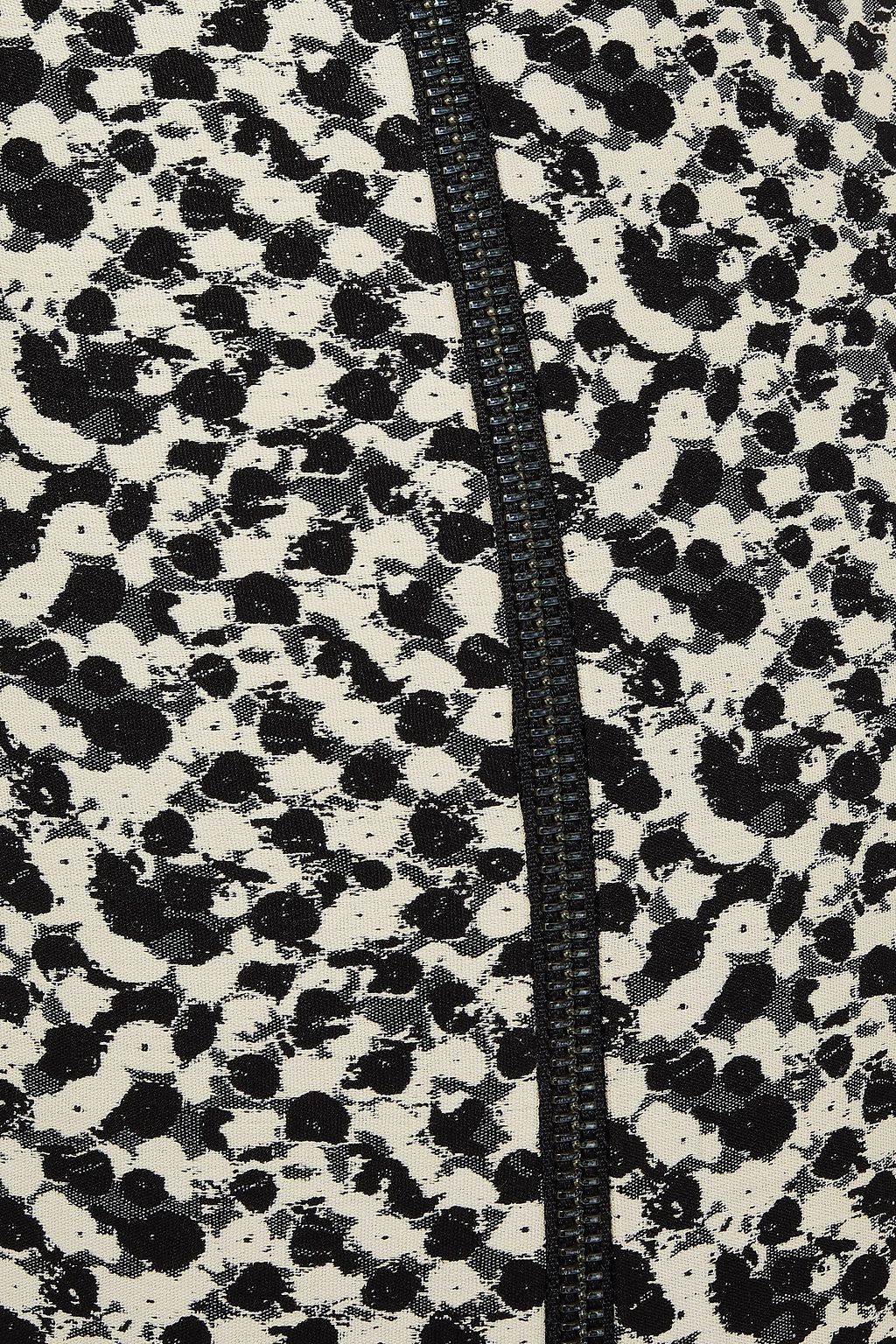 HOFMANN COPENHAGEN Julia printed cotton-blend jacquard mini skirt