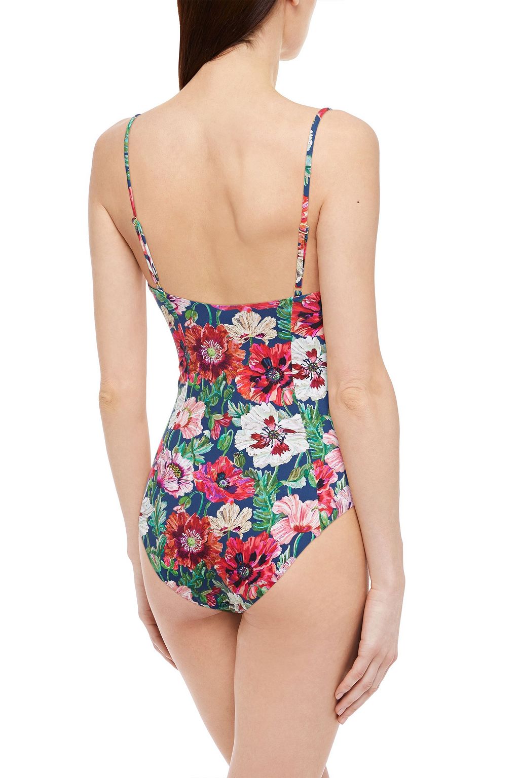ONIA Chelsea floral-print swimsuit