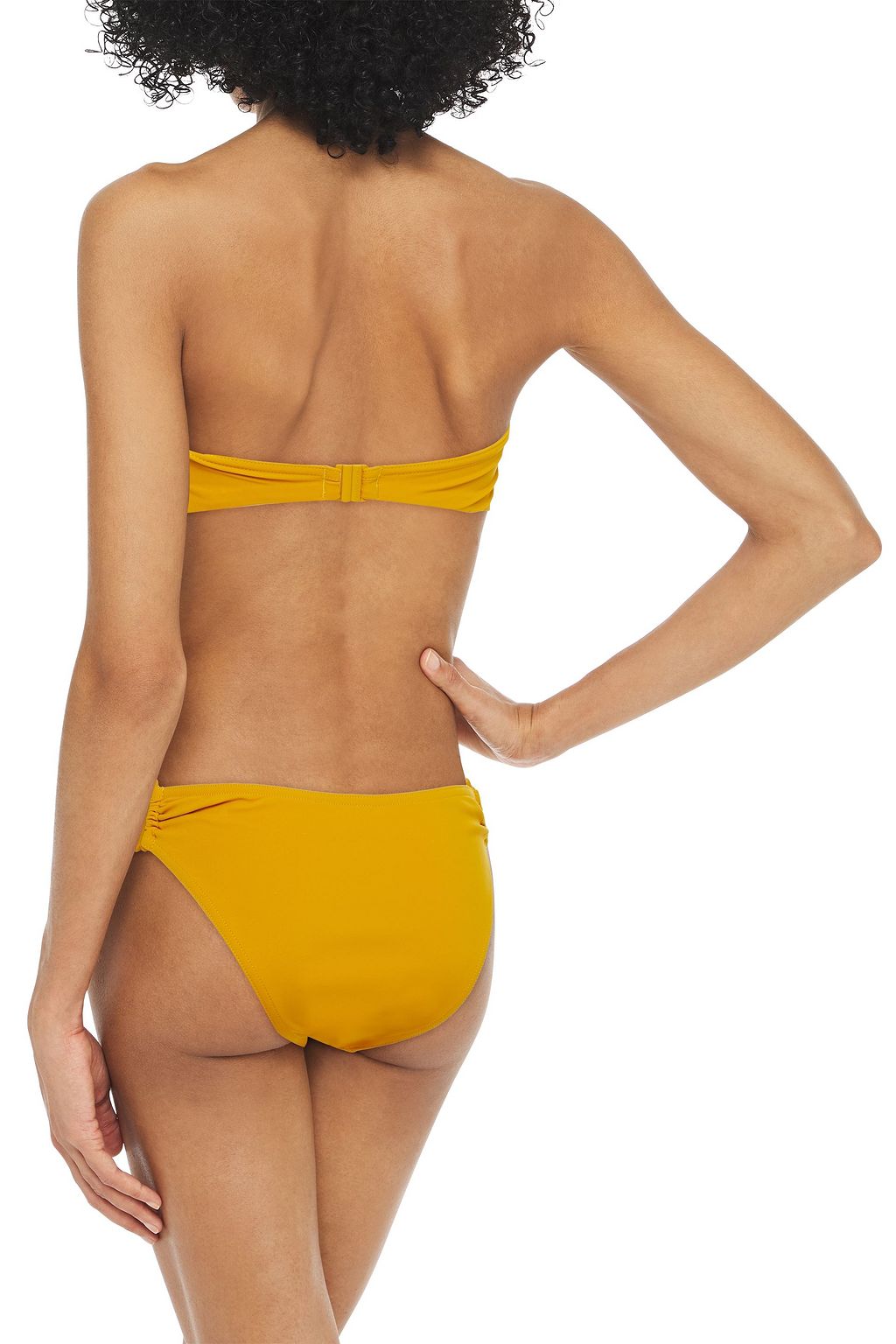 ZIMMERMANN Separates Sculpt zebra-print bandeau bikini top