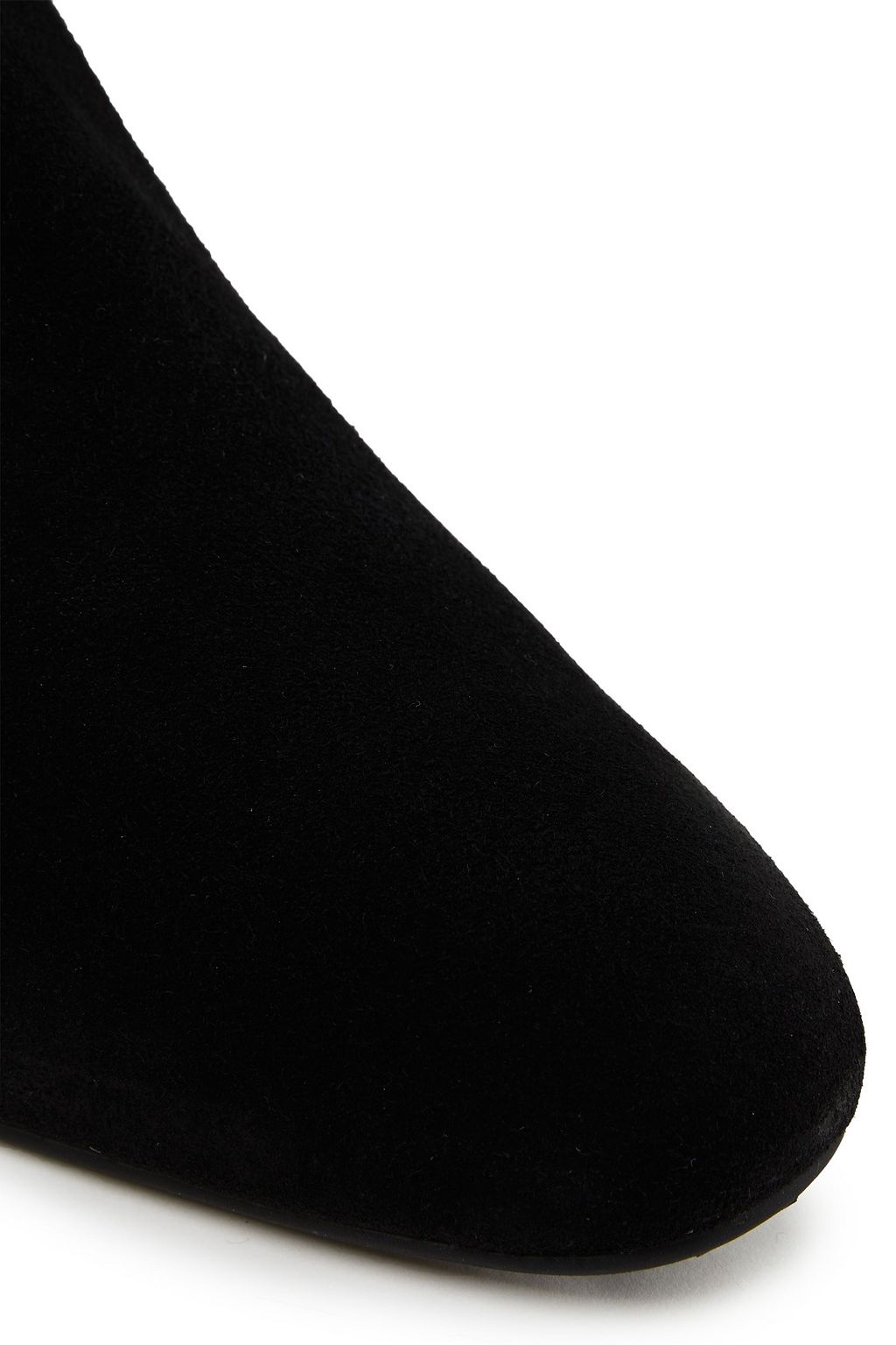 STUART WEITZMAN Gillian 60 microstretch and suede over-the-knee boots
