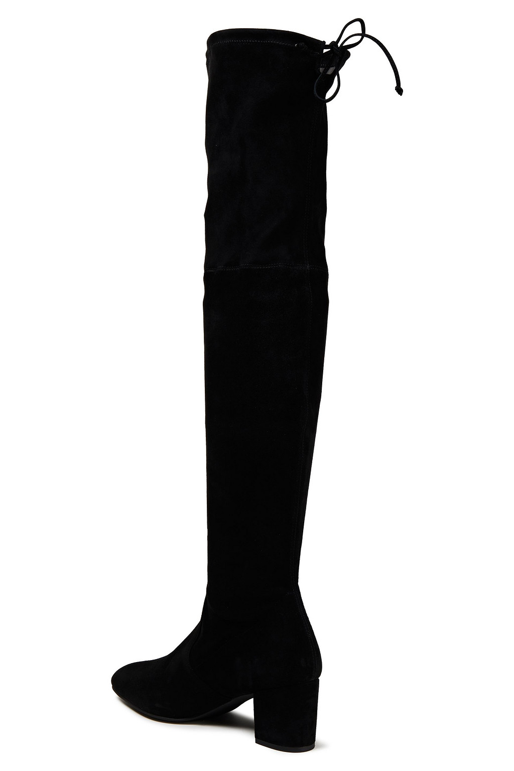 STUART WEITZMAN Genna stretch-suede over-the-knee boots