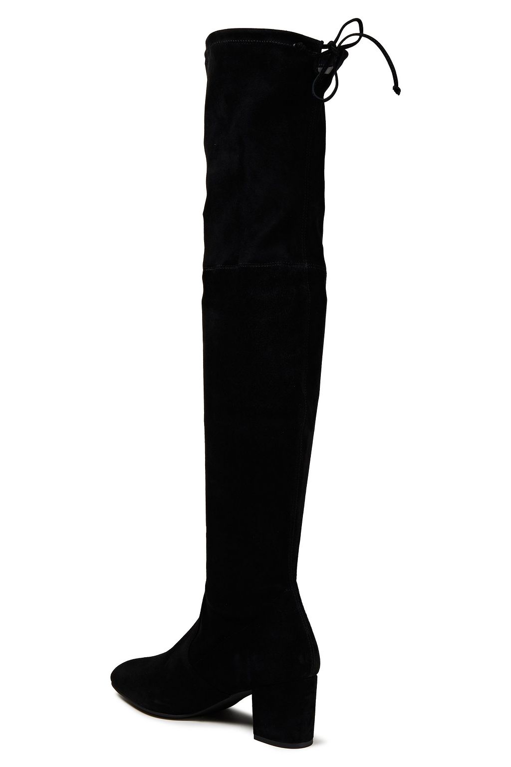 STUART WEITZMAN Genna stretch-suede over-the-knee boots