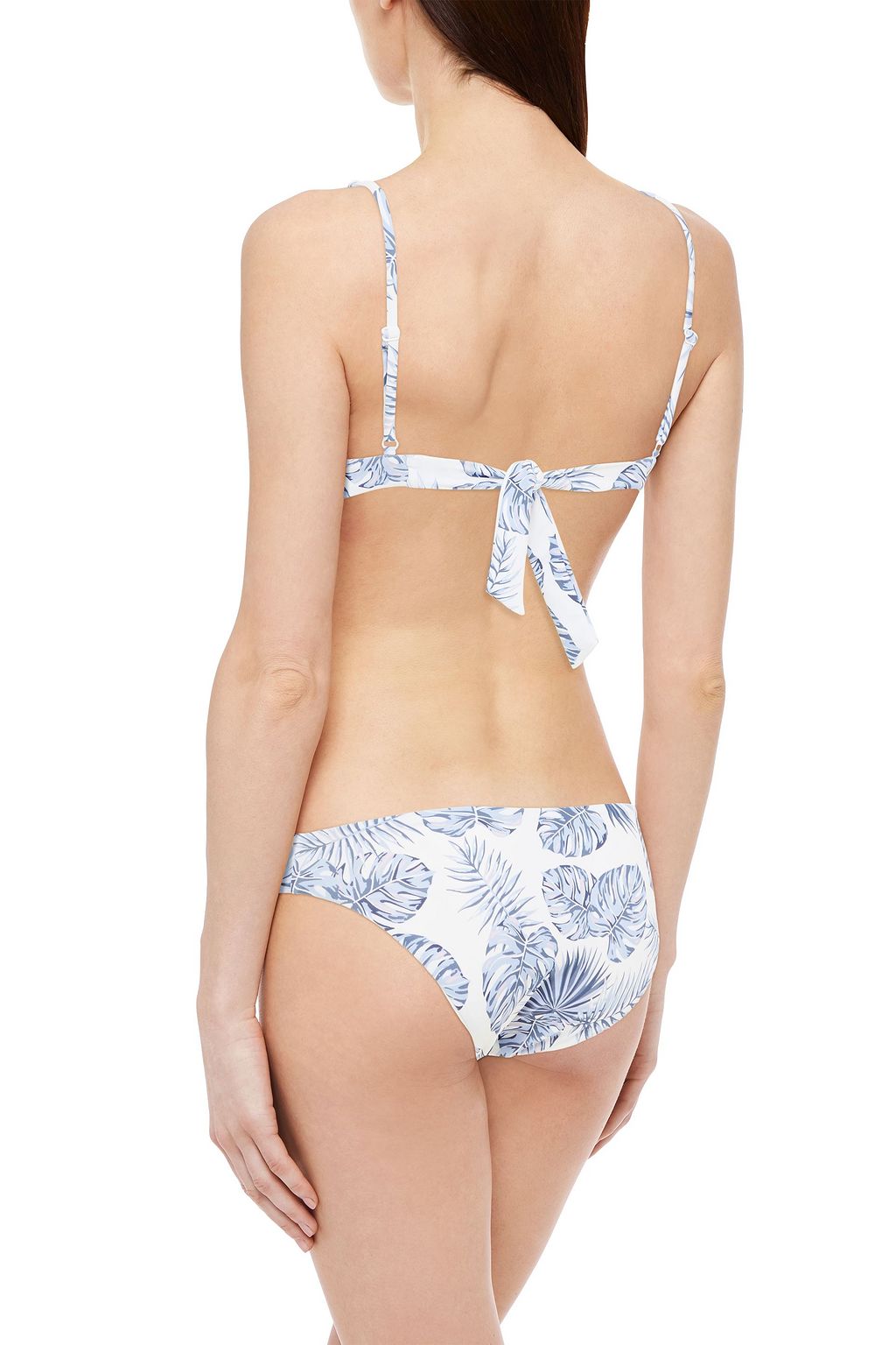 ONIA Vanessa printed low-rise bikini briefs