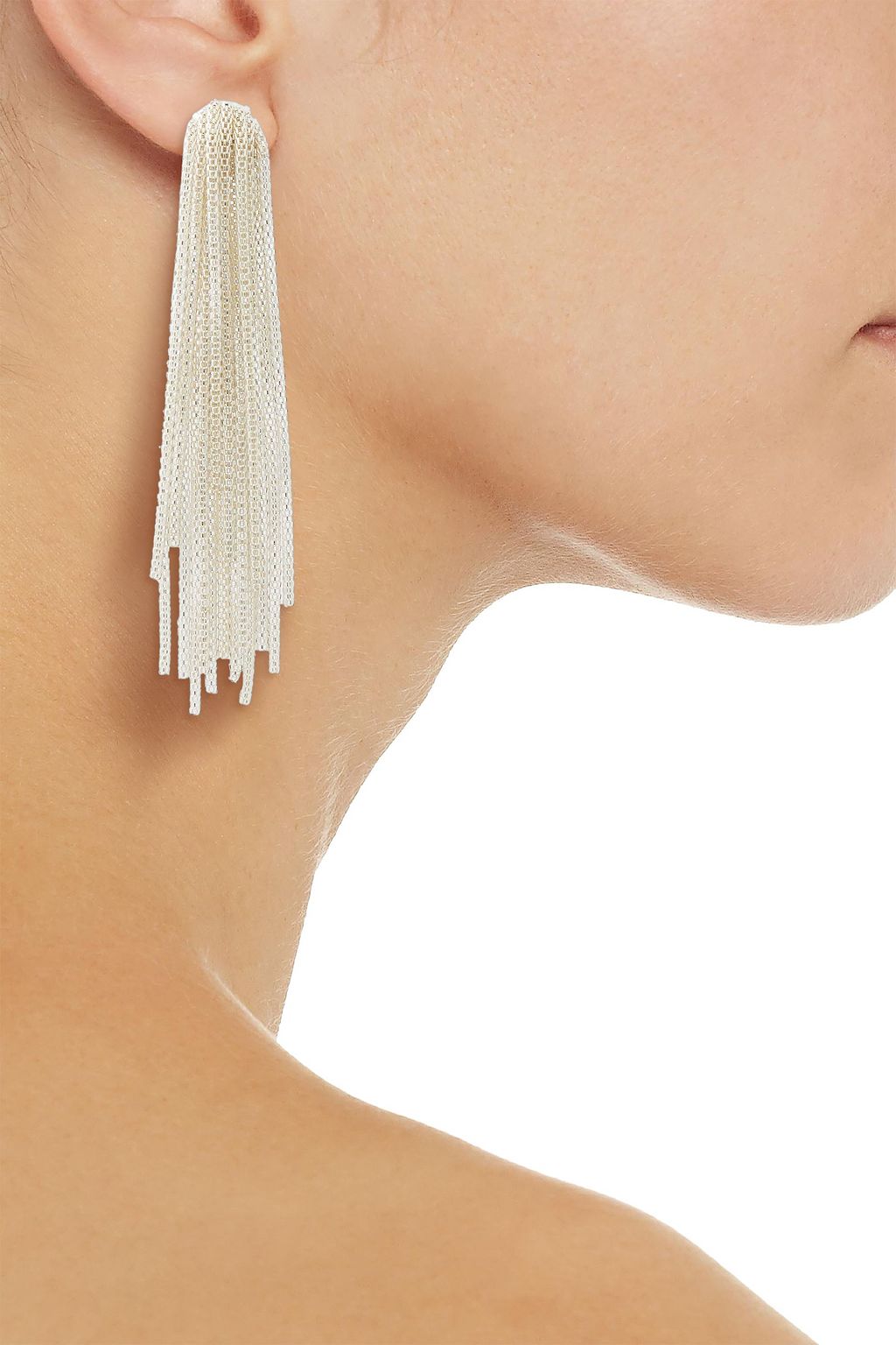 REJINA PYO 24-karat gold-plated earrings