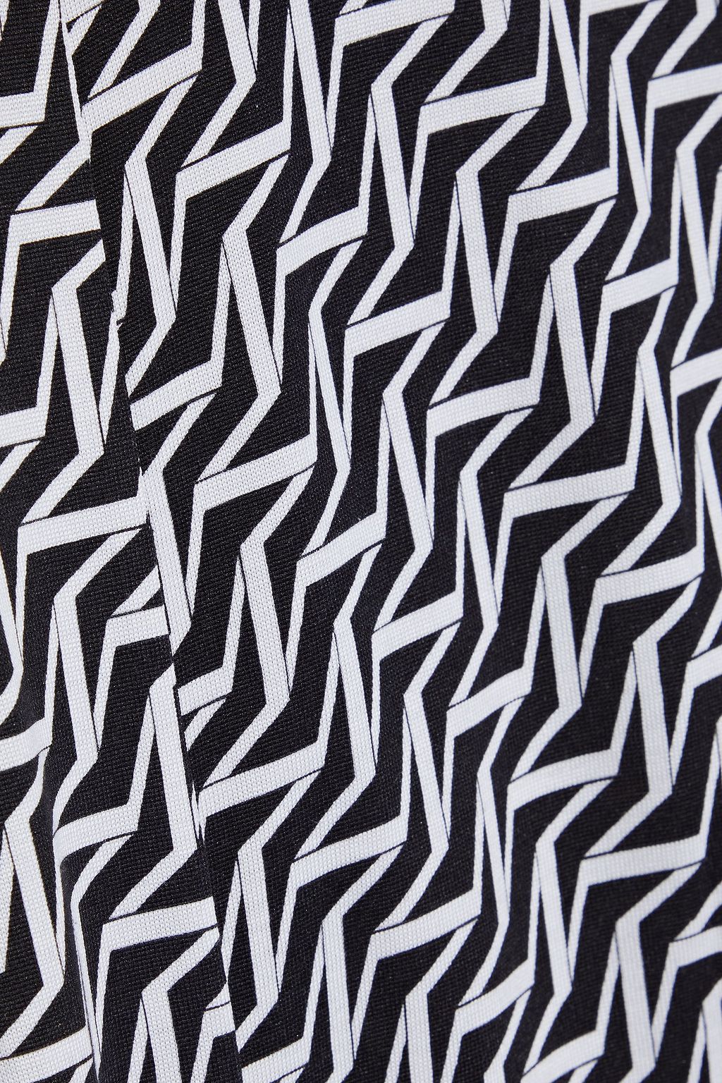 DIANE VON FURSTENBERG Pearl belted printed silk-jersey dress