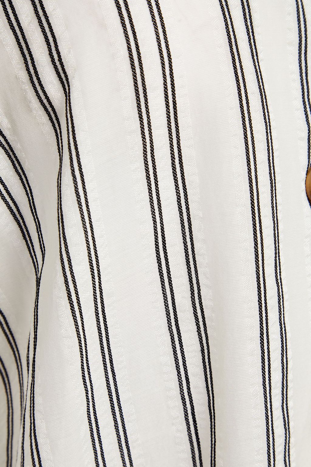 ELSE Capri striped cotton-blend jacquard shirt