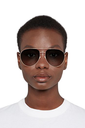 Givenchy gold deals aviators