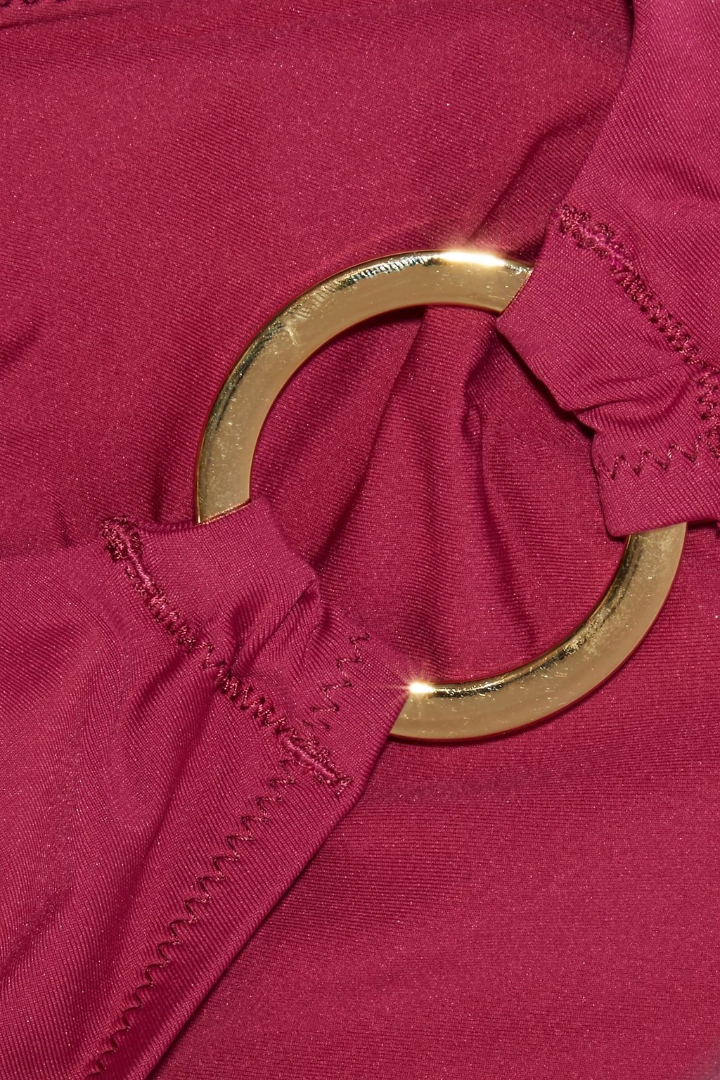 I.D. SARRIERI Ring-embellished bikini top