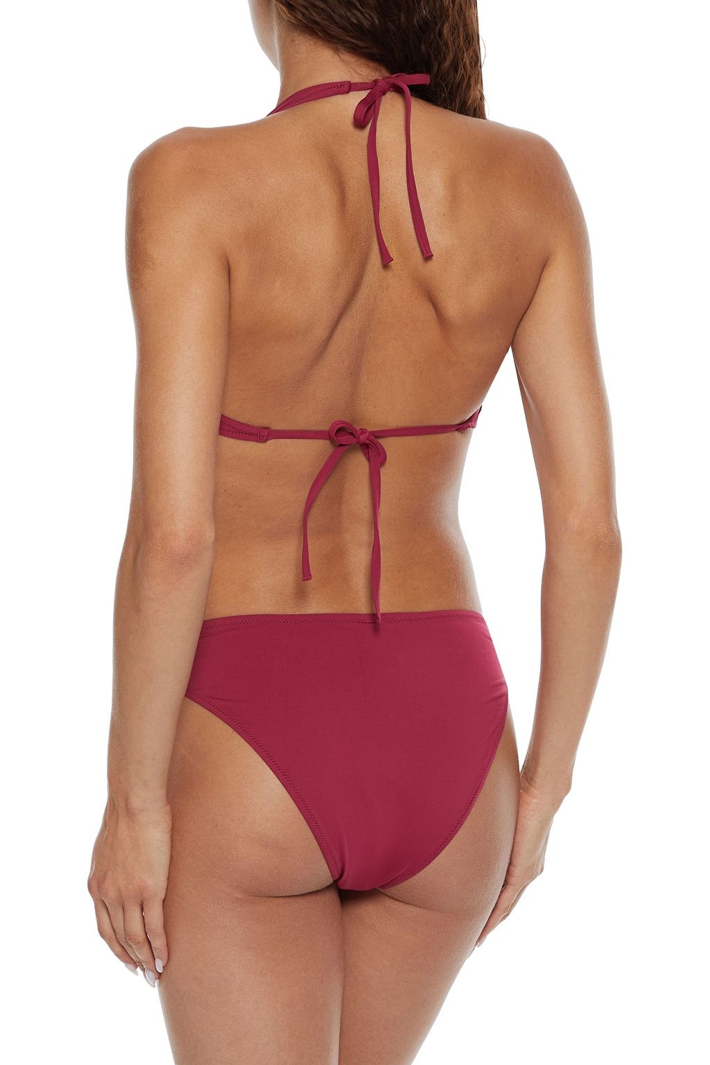 I.D. SARRIERI Ring-embellished bikini top