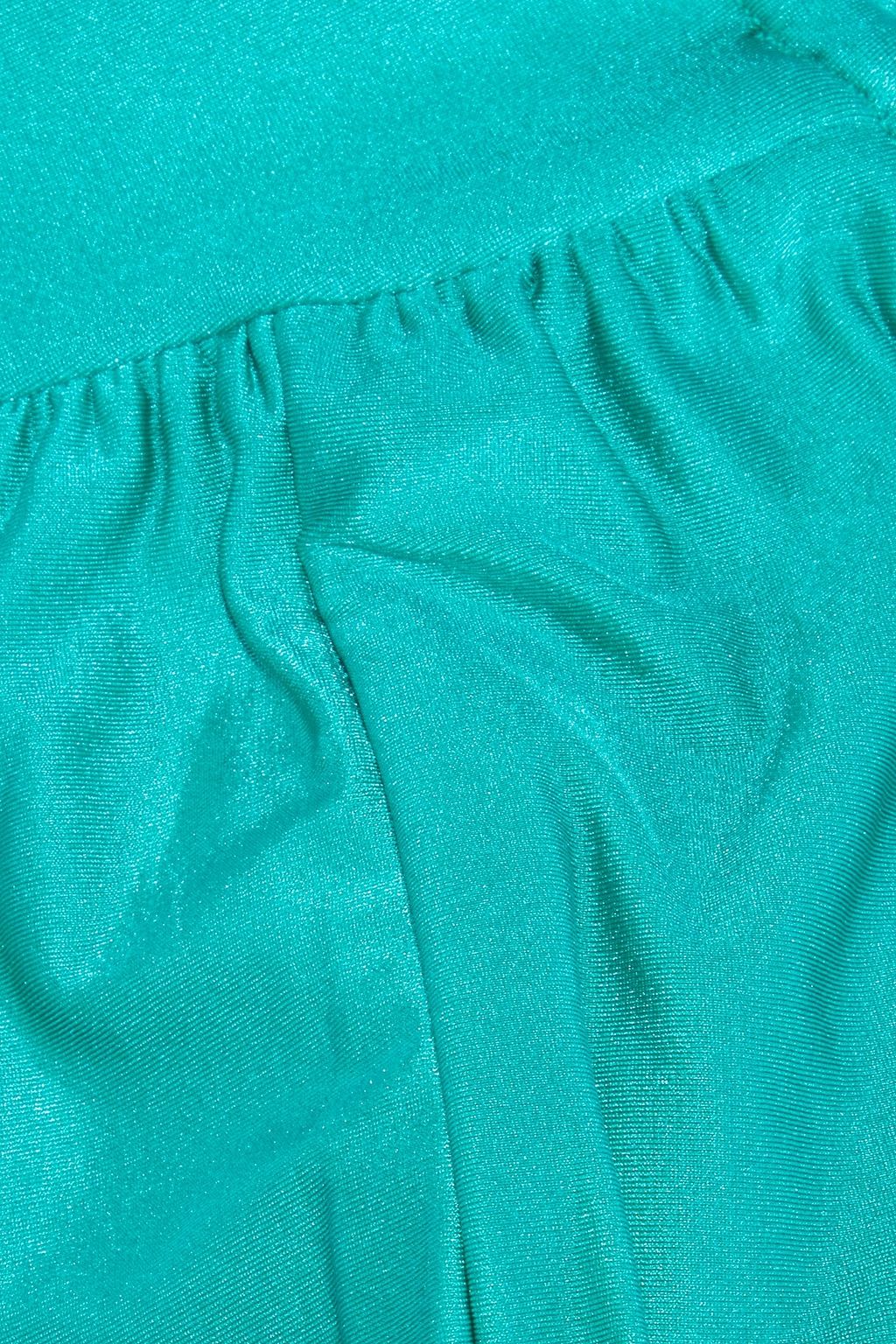 SEAFOLLY Shine On twist-front bandeau bikini top