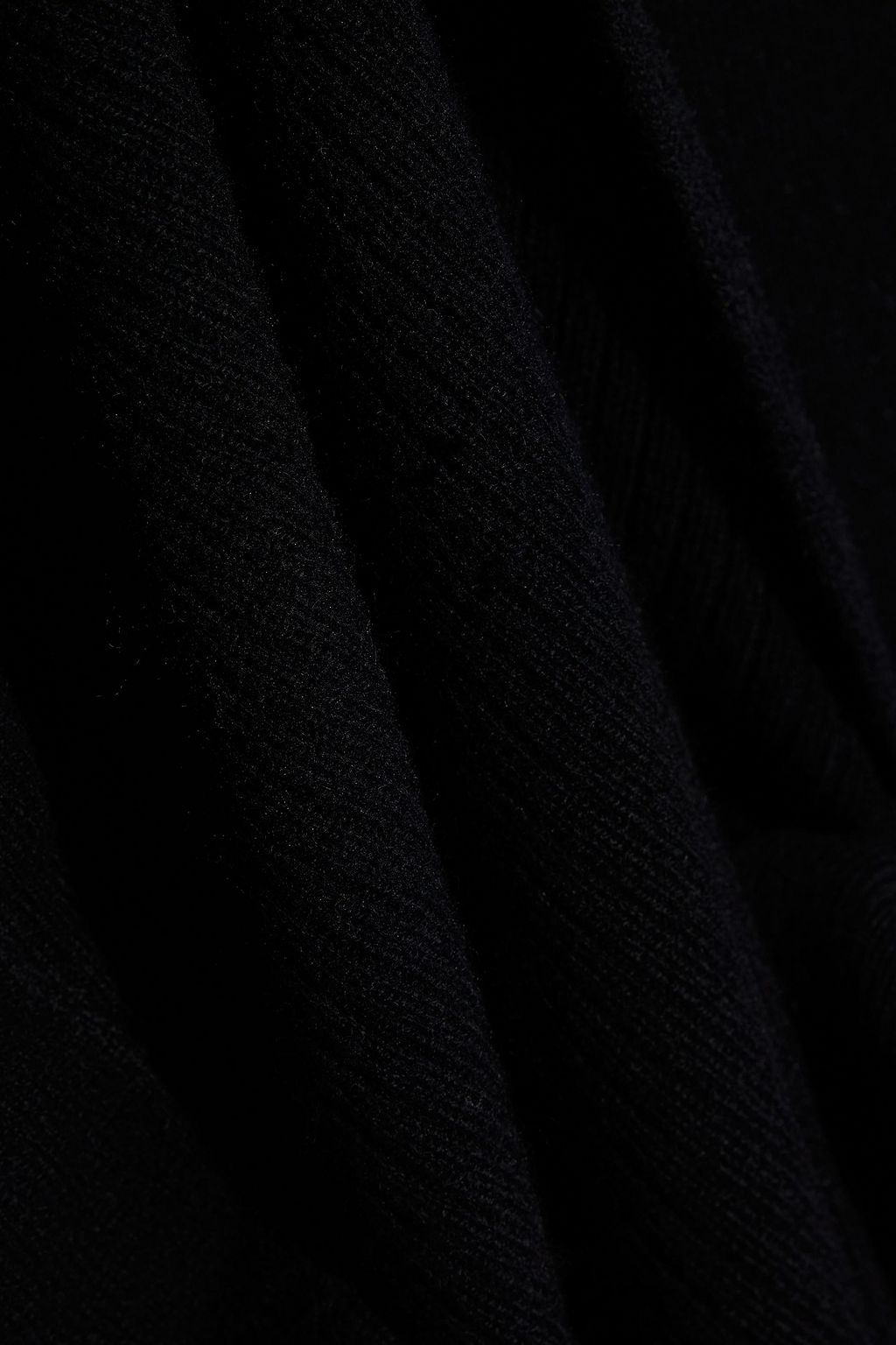 DIANE VON FURSTENBERG Pomona wool and cashmere-blend turtleneck wrap sweater