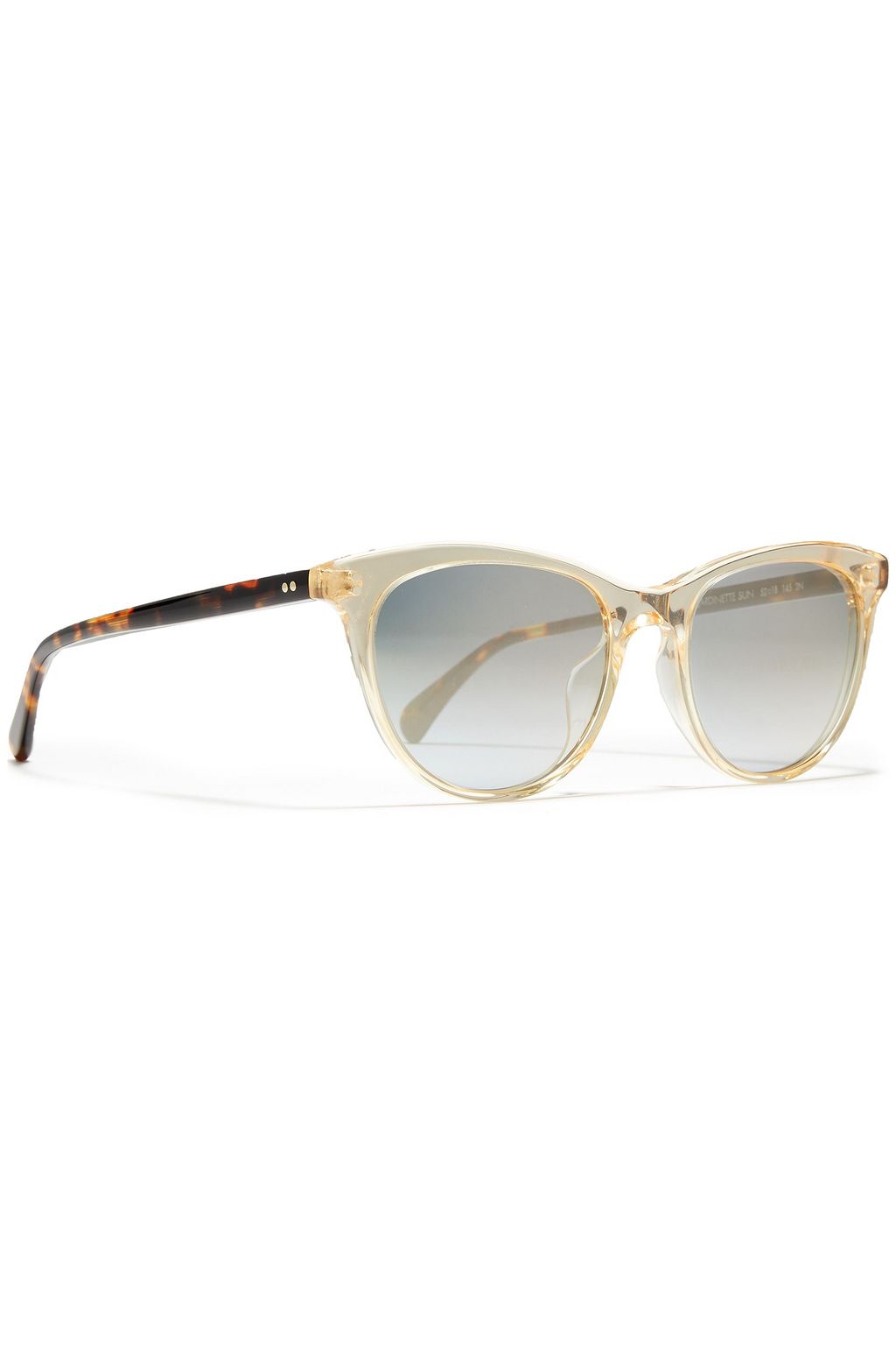 OLIVER PEOPLES Cat-eye tortoiseshell acetate sunglasses