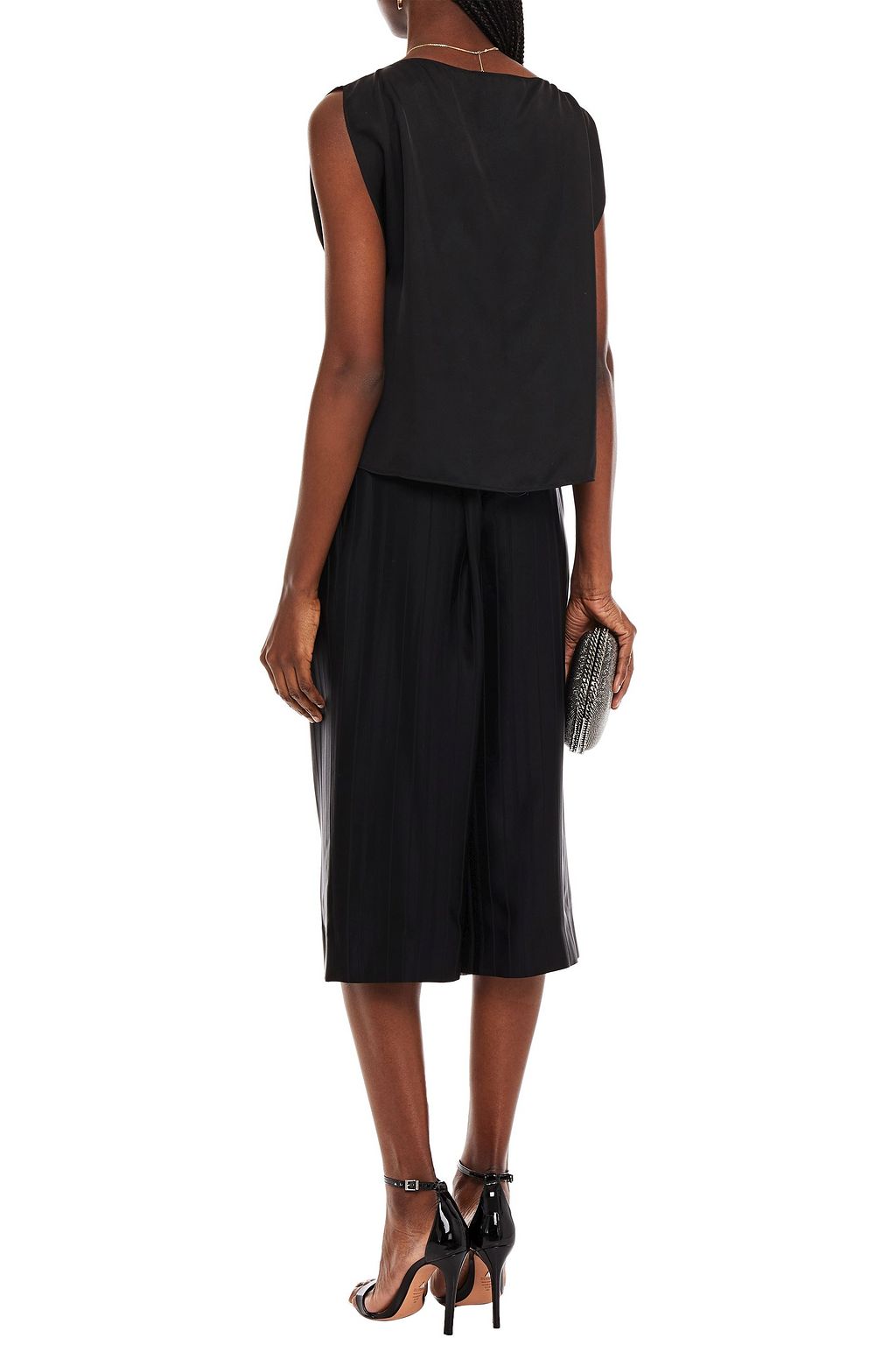 ALEXANDRE VAUTHIER Satin-jacquard culottes