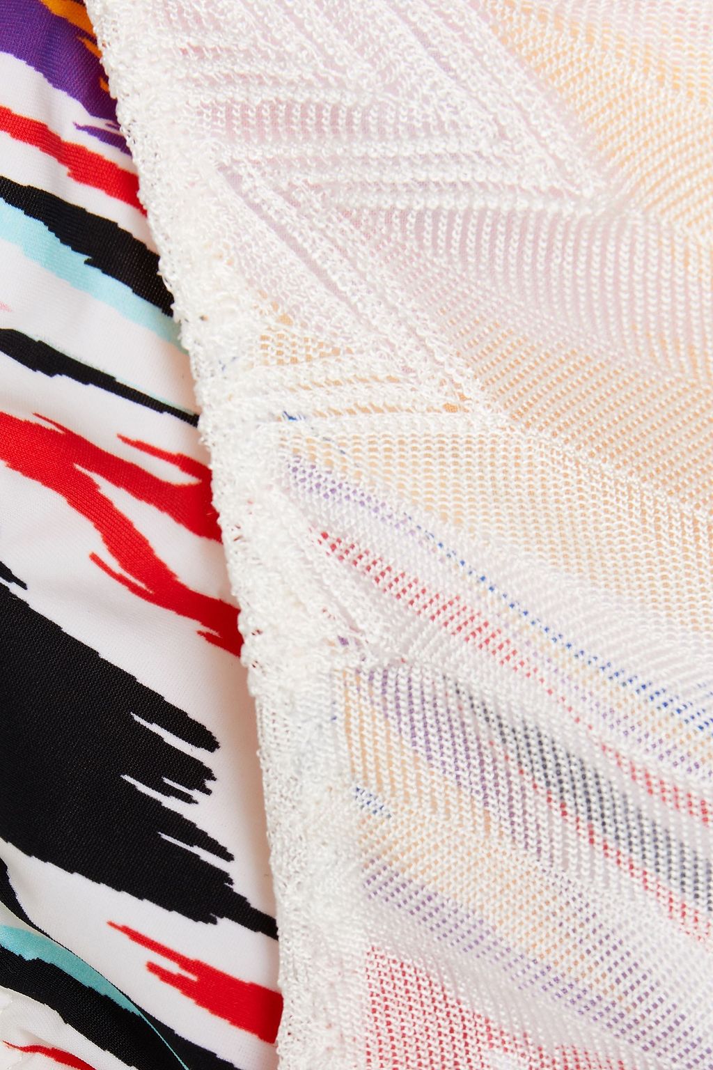MISSONI Crochet-knit low-rise bikini briefs
