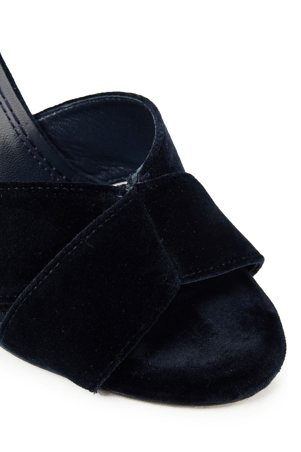 MAJE Velvet sandals