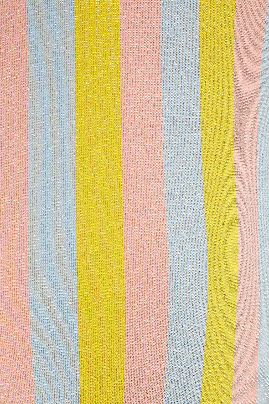 SOLID & STRIPED The Michelle logo-embroidered swimsuit