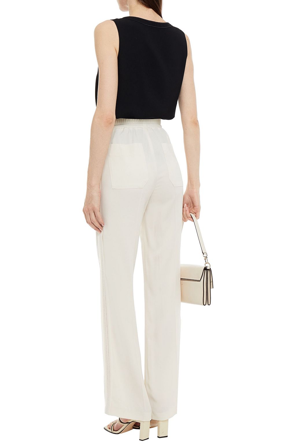 PIAZZA SEMPIONE Cady wide-leg pants